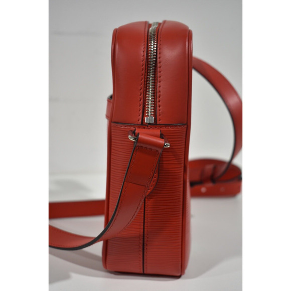 Louis Vuitton Danube PM Supreme Red White Epi Leather Shoulder Crossbody Bag - Picture 7 of 11